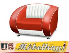 SF01-CB Bel Air Américaine Meuble Design Fauteuil Salon Fauteuil Rétro 50er