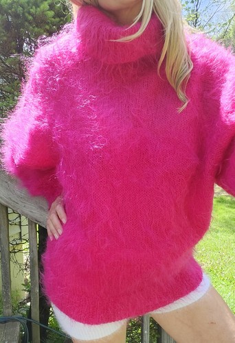 Handknit mohair soft - handknit,