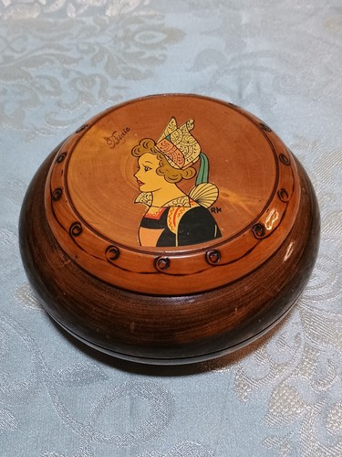 Boite bijoux ronde - boite, à