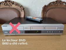 Ex-combi lecteur VHS/DVD