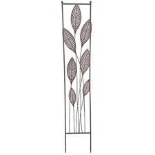 Treillage jardin fer Fougères 126x23cm