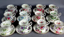 Royal Albert 12 tasses à