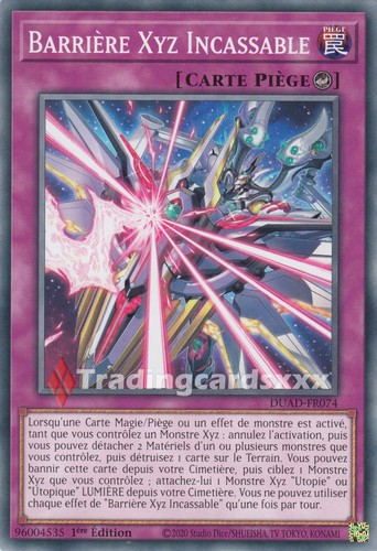 Barrière xyz - yu-gi-oh!,