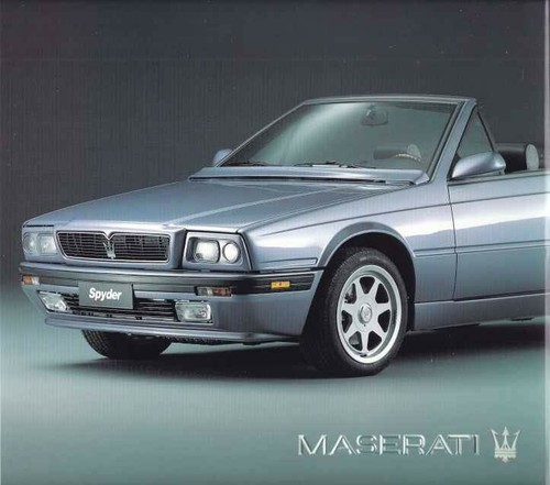 Catalogue brochure maserati - catalogue,