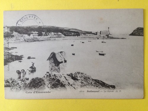 Cpa bretagne rotheneuf - bretagne,