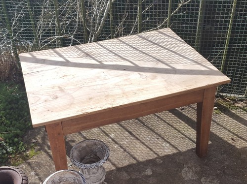 Table basse noyer et - table, en