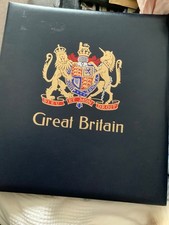 GB Stanley Gibbons, Davo Album II, 1990 to 1998 Fine Used. 36 page some stamps