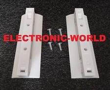 MINT Pair of Genuine Bose 151SE 161 OEM White Wall Mount Speaker Swivel Brackets