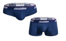 CottonSoft Regatta Navy Blue Aussiebum Men's Underwear/ Briefs - Trunks/ Boxers