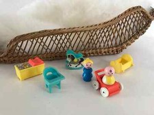 25 ⚜️ Old Nussery - Nursery Toy Fisher Price Baby Room Vintage Ref 761