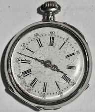 montre à gousset ancienne en argent  signée Beaucourt   -  VINTAGE -N°19Bis