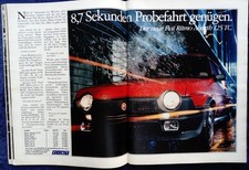 1982 Fiat Ritmo Abarth 125 TC, Original Advertising Double Page