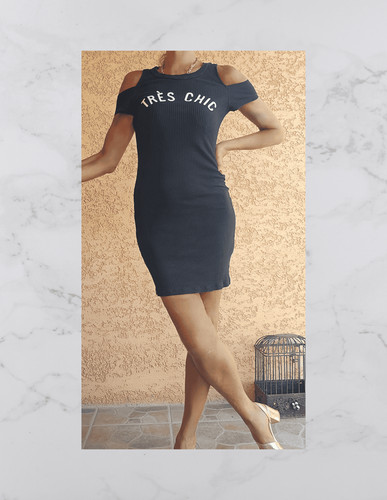 Robe courte vintage - robe,