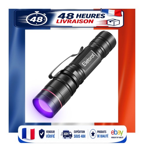 Lampe torche led 395nm - torche, uv