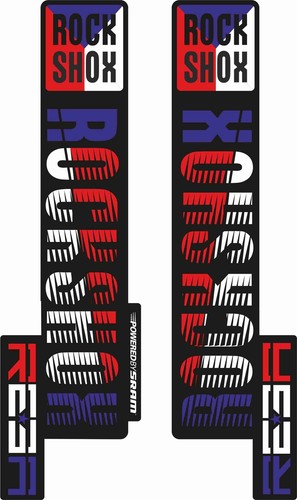 Adhésif fourche rock shox - rock,