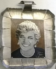 portrait diana princess de galle lady di