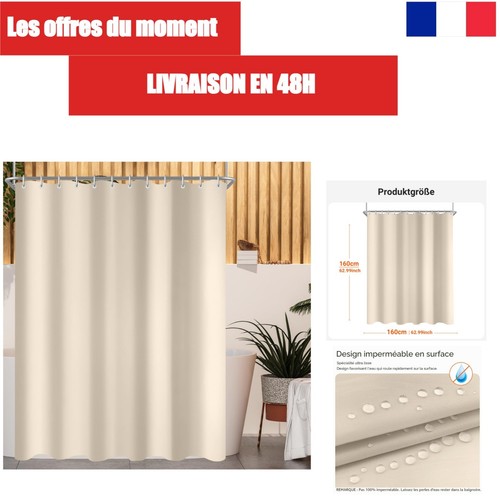 Rideau douche lerores - rideau,