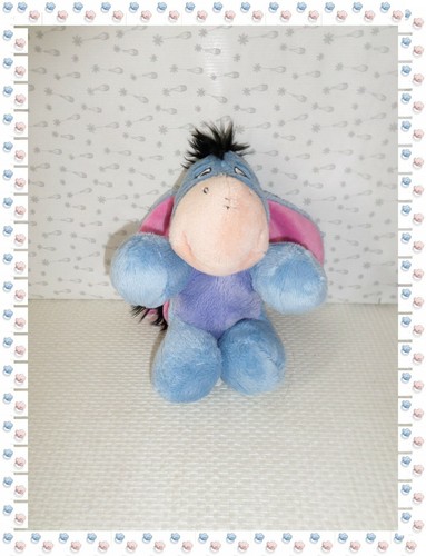 Peluche bourriquet bleu - bourriquet,