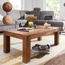 FineBuy Table Basse Bois