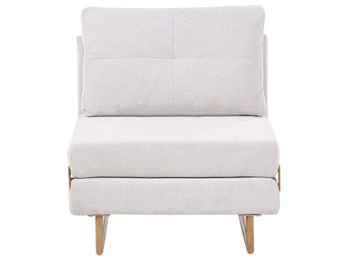 Fauteuil lit simple tissu - simple, en