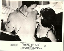 House Of Sin Les menteurs Original lobby Card Dawn Addams sexy Claude Brasseur