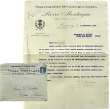 Enveloppe courrier 1924 Pierre
