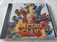 SNK Neo Geo CD CDZ Metal Slug NAZCA cover and case replacement