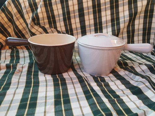 Lot creuset ancien caquelon - le,