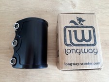 Collier de serrage 3 vis LONGWAY PRECINCT V2 SCS NOIR trottinette freestyle