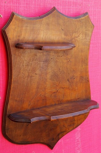 Ancienne étagère bois forme