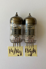 6N23P-EV = E88CC = ECC88 = 6DJ8 Matched/Selected Pair NEW NOS STRONG MILITARY