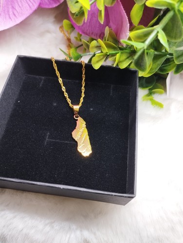 Pendentif pays carte - ,