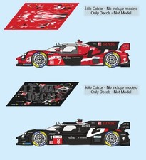 Decals Toyota GR010 Le Mans 2025 1:32 1:43 1:24 1:1:18 Slot decals GR10 GT One