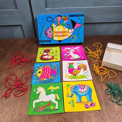 Jeu éducatif vintage - , premiers