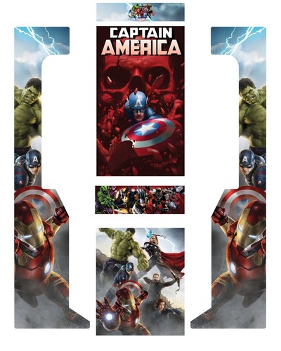 Stickers dartcab marvel - dartcab,