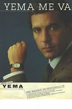 ADVERTISING ADVERTISING 1982 YEMA men's watch