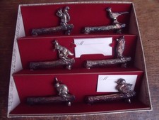 6 Porte-couteaux Animaux