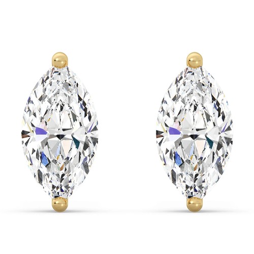 Boucles oreilles or - en,