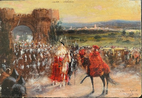 Henri bénard tableau ancien - henri,