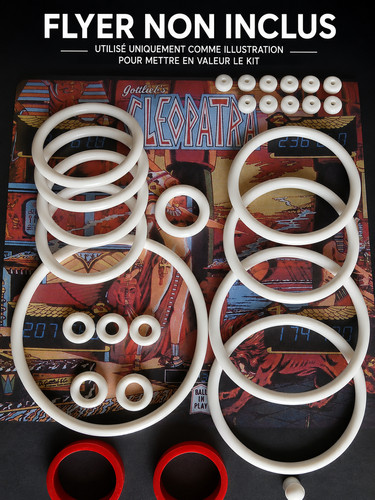 Kit élastiques flipper