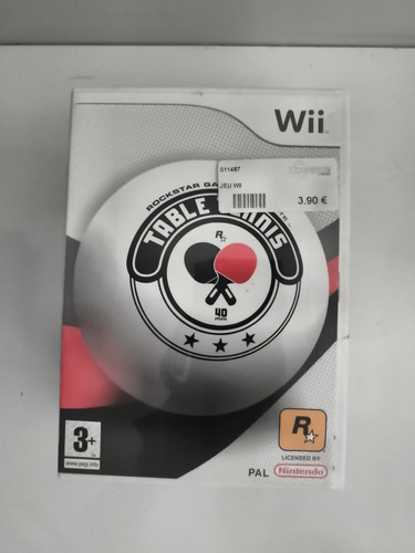 Jeu wii table tennis rockstar - wii,