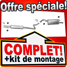 Ligne pot d'échappement pour TOYOTA YARIS VERSO 1.5 2000-2003 Silencieux