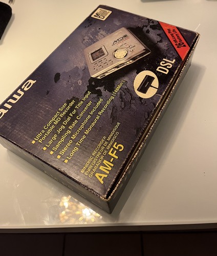 Mini disc aiwa md - am-f5,