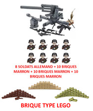 type lego maquette canon 88MM