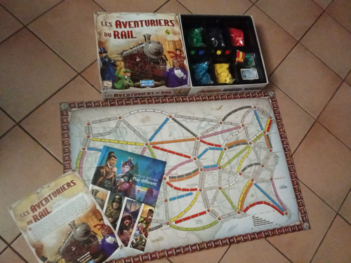 Jeu ticket ride alan - to, ride-alan