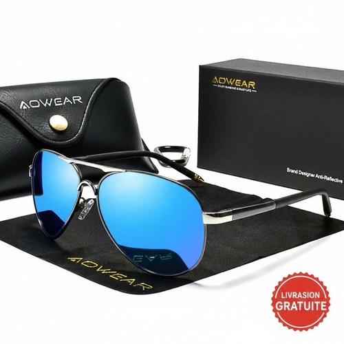 Lunettes soleil aviateur - de,