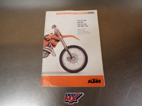 Manuel utilisation ktm - manuel, d'utilisation