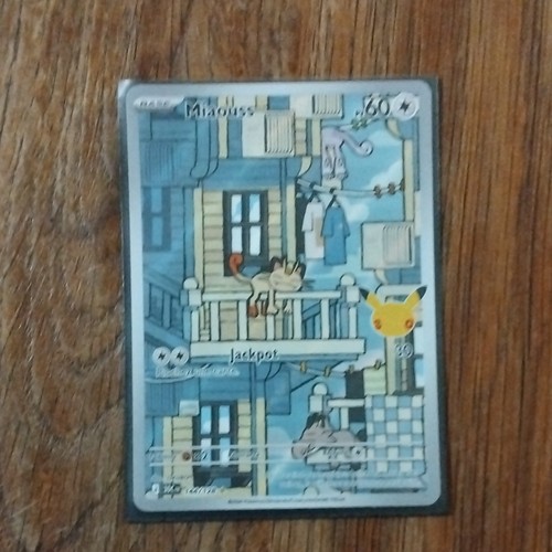 Pokémon jcc carte meowth - jcc,