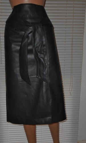 Neuve jupe noir - noir, simili