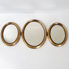 VINTAGE 1950S NAPOLEON III STYLE 50S RETRO TRIPTYCH MIRROR